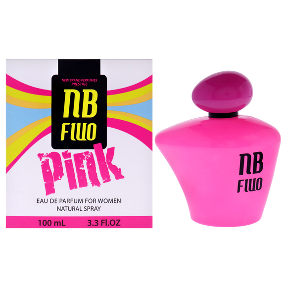 Fluo Pink by New Brand for Women - 3.3 oz EDP Spray - Picture 1 of 4